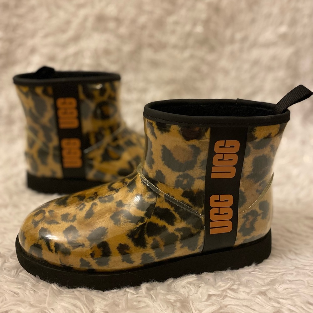 Authentic UGG Classic Clear Mini Boot - Panther Butterscotch - Size 9